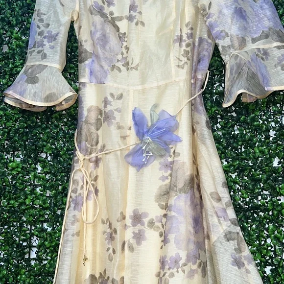 Zimmermann Floral Midi Dress - Picture 9 of 13